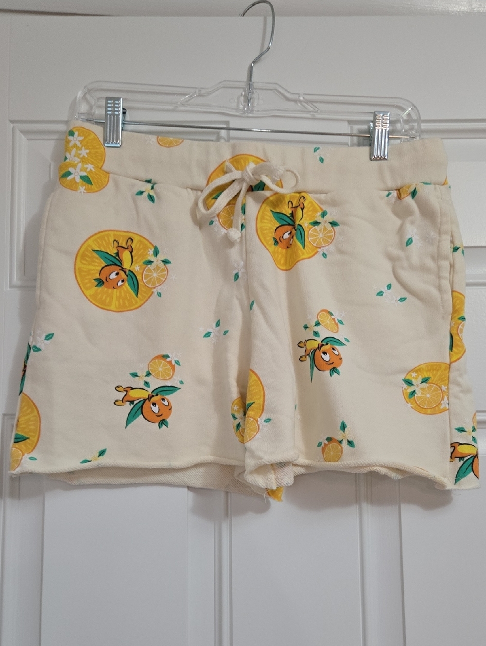 Disney Orange Bird Terry Shorts, Medium